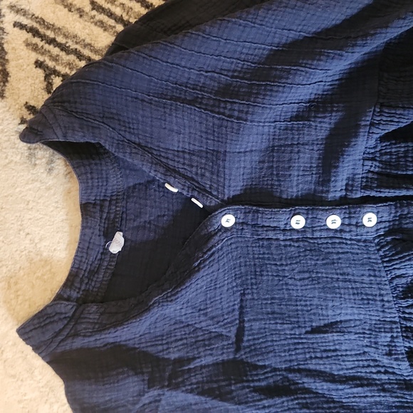 Yipin Yichu Flowy Muslin Dress - Picture 2 of 3